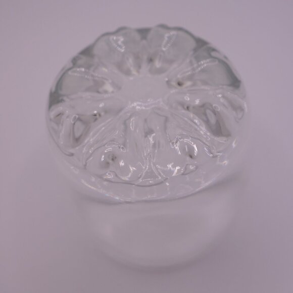 Small Glass with Ridged Bottom - Picture 4 of 13